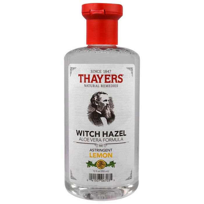 Thayers Natural Remedies Witch Hazel Lemon 12 Oz