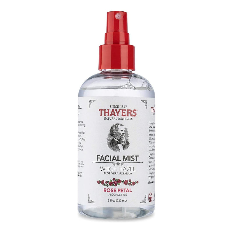 Thayers Thayers Rose Petal Witch Hazel Facial Mist Toner 8 Oz Facial Mist Toner