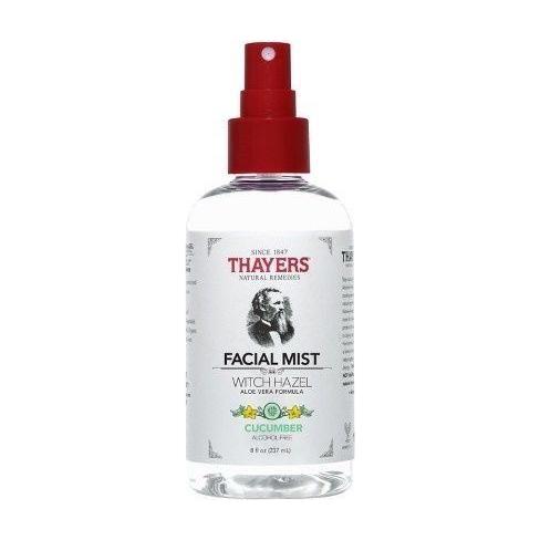 Thayers Thayers Natural Remedies Witch Hazel Facial Mist Toner Cucumber 8 Oz Facial Mist Toner