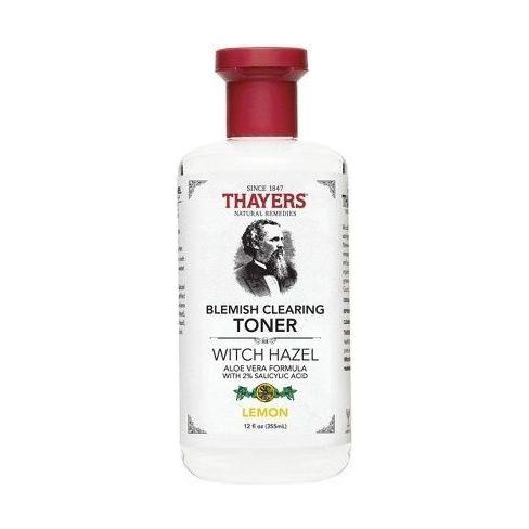 Thayers Thayers Witch Hazel Lemongrass Blemish Clearing Facial Toner 12 Oz Facial Toner White Smoke