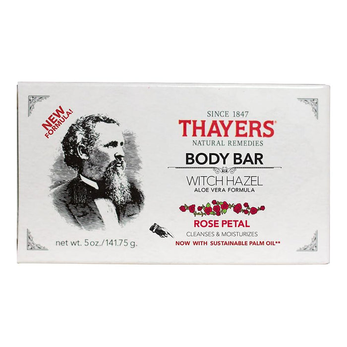Thayers Body Bar Witch Hazel And Rose Petal 5 Oz