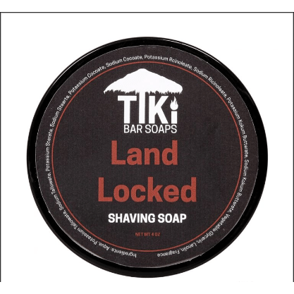 Tiki Bar Soap Land Locked Shaving Soap 5 Oz