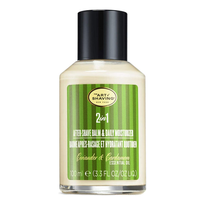 The Art Of Shaving Coriander & Cardamom 2 In 1 After Shave And Daily Moisturizer 3.3 Oz