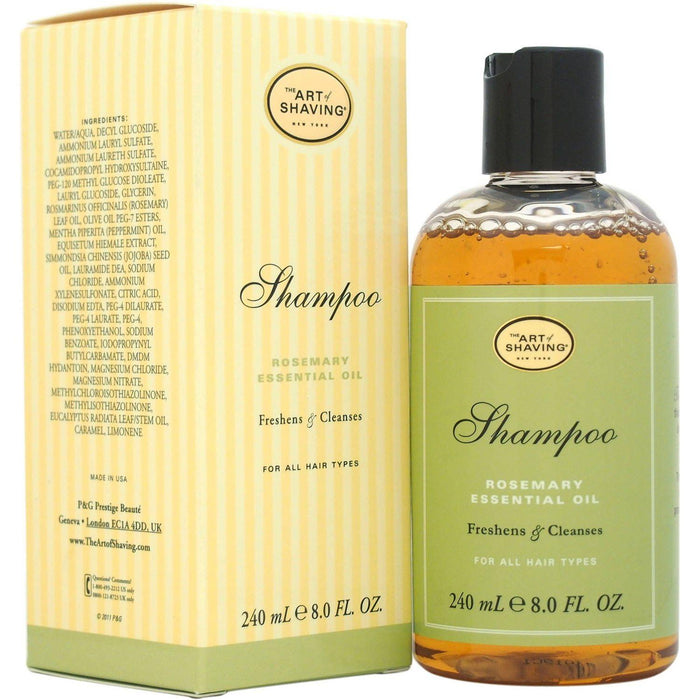 The Art Of Shaving Shampoo Rosemary Essential Oil 8 Oz