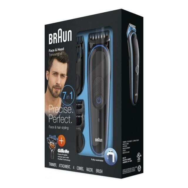 Braun Multi Grooming Kit 7in1 Precision Trimmer For Beard And Hair Styling