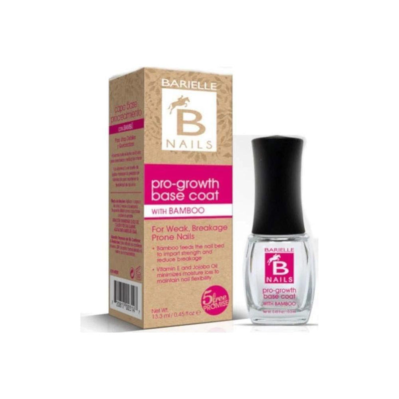 Barielle Barielle Pro-Growth Base Coat With Bamboo 0.45 Oz Nail Base Coat
