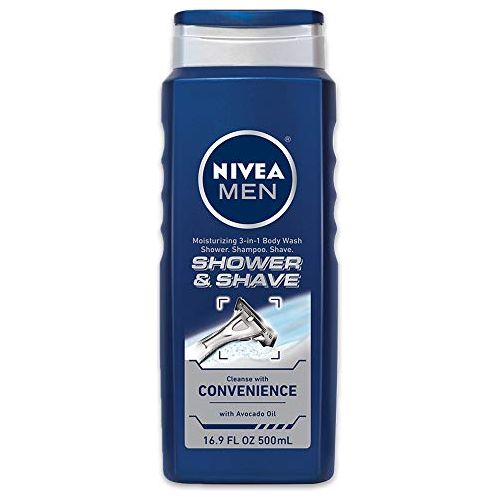 Nivea Men Moisturizing 3-in-1 Body Wash Shower & Shave 16.9 fl oz