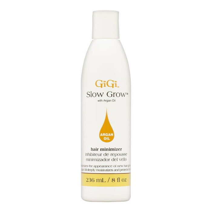 Gigi Slow Grow Hair Minimizer with argan oil 8 Oz
