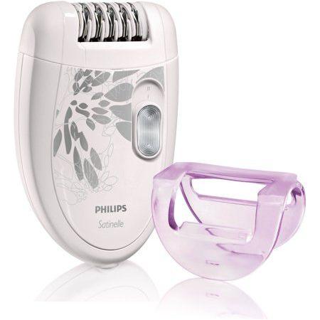 Philips Norelco Hp6401/50 Satinelle Epilator Body Shaver Womens White/Gray