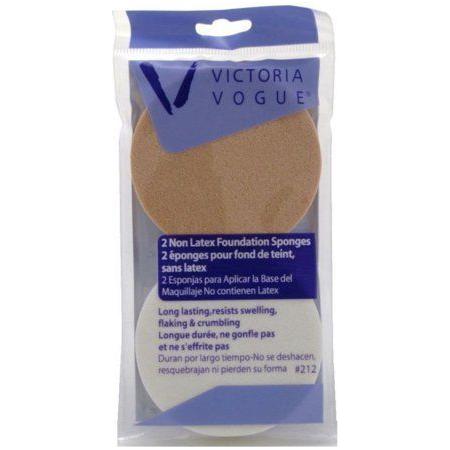 Victoria Vogue Victoria Vogue Lushes Latex Sponges -2 Each Makeup Sponges