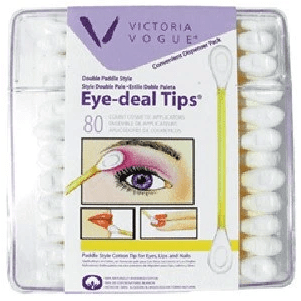 Victoria Vogue #503 Double Paddle Eye Tips 80 Ct