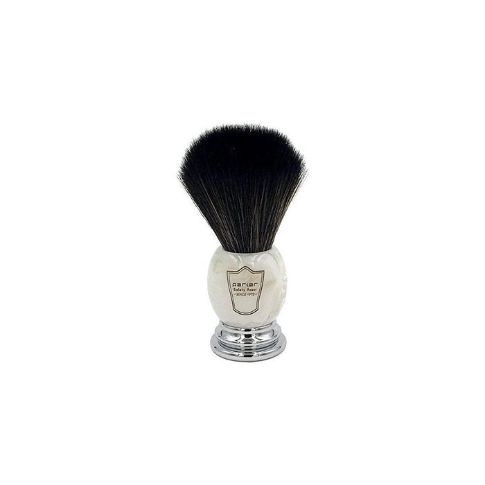 Parker Safety Razor Ultra Soft Synthetic Bristle Shaving Brush With Marbled
