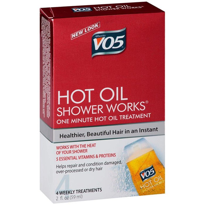 Vo5 Shower Works Hot Oil Treatment, One Minute 2 Oz