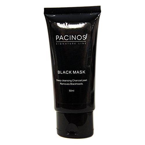Pacinos Black Mask Deep Cleansing Charcoal Peel Off Mask 1.76 Oz