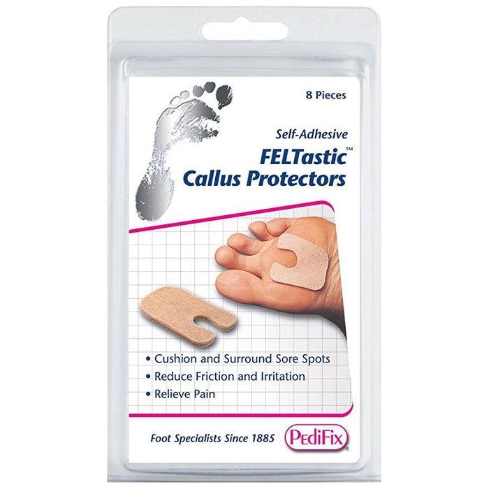 PediFix Felt Callus Protectors 8 Pack