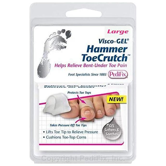 PediFix PediFix Visco Gel Hammer ToeCrutch 2 Large Foot Care