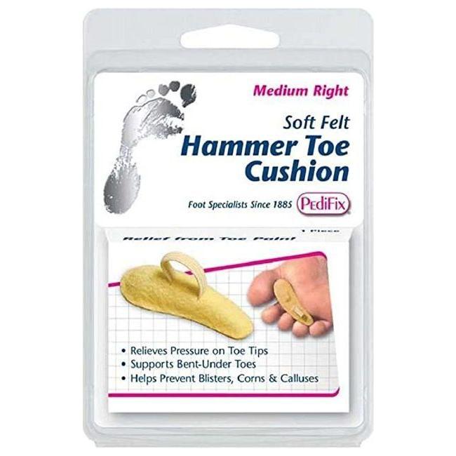 PediFix PediFix Hammer Toe Cushion Felt Medium Right 1ct Foot Care