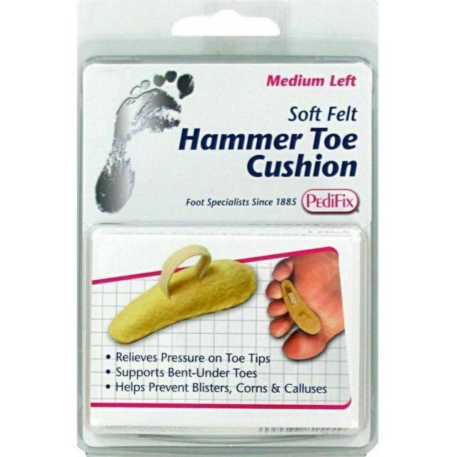 PediFix Hammer Toe Cushion Medium Left 1 ct