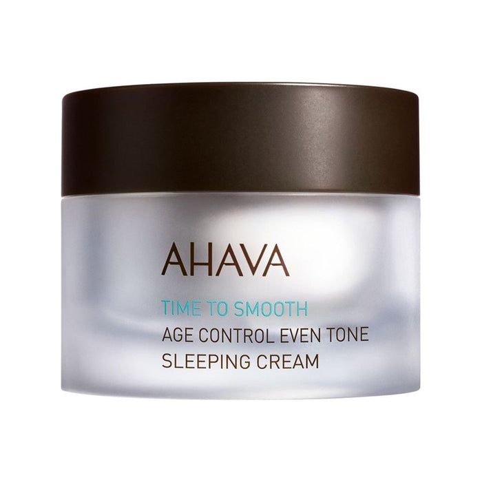 Ahava Time To Smooth Age Control Even Tone Sleeping Cream 1.7Oz.
