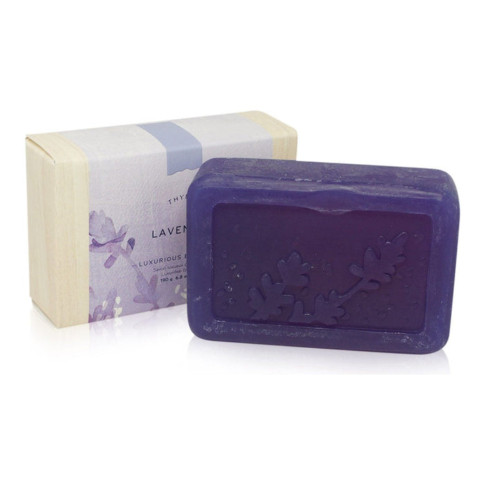 Thymes Lavender Luxurious Bar Soap 6.8 Oz