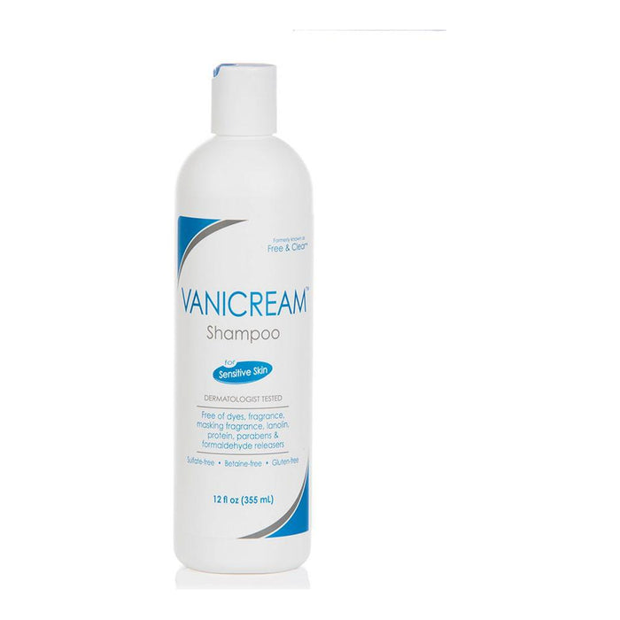 Vanicream Free & Clear Shampoo for Sensitive Skin 12 oz