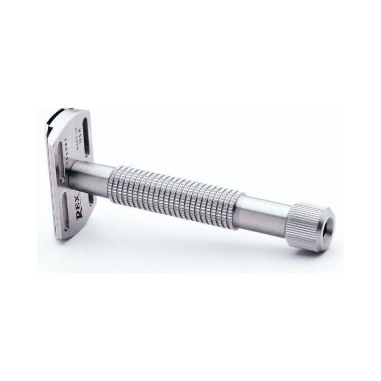 Rex Supply Co. Rex Supply Co. Envoy XL Stainless Steel 3 Piece DE Razor RSC-108 DE Razor