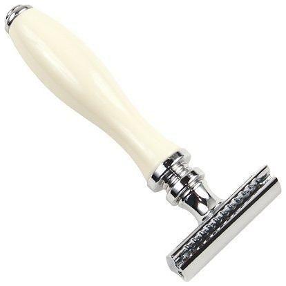 Parker Parker 111W White Resin Handle Safety Razor Safety Razor