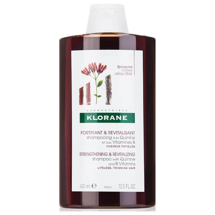 Klorane Shampoo With Quinine and B Vitamins Strengthening & Revitalizing 400ml