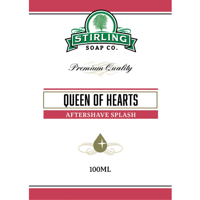 Stirling Soap Co. Queen of Hearts  After Shave 100ml