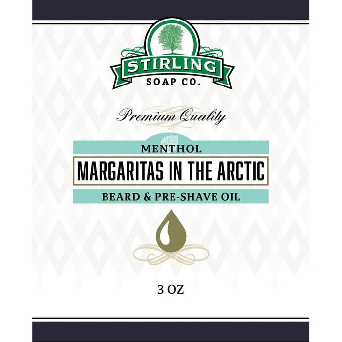 Stirling Soap Co. Margaritas In The Arctic Beard & Preshave Oil 3 Oz