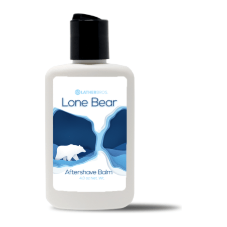 Lather Bros. Lone Bear Aftershave Balm 4 fl Oz