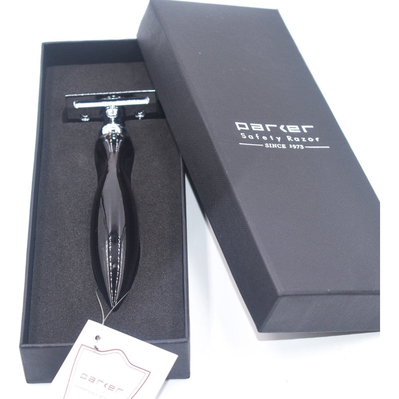 Parker Parker 12R Buffalo Horn Handle Safety Razor Safety Razor