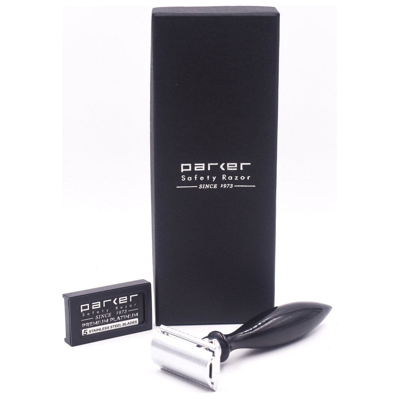 Parker Parker 12R Buffalo Horn Handle Safety Razor Safety Razor