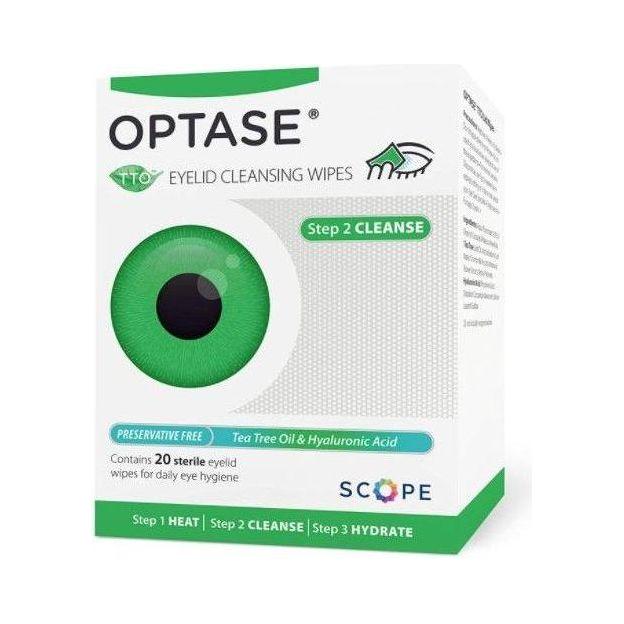 Optase Optase Lid Wipes Tea Tree Oil - 20ct Eye Care Product