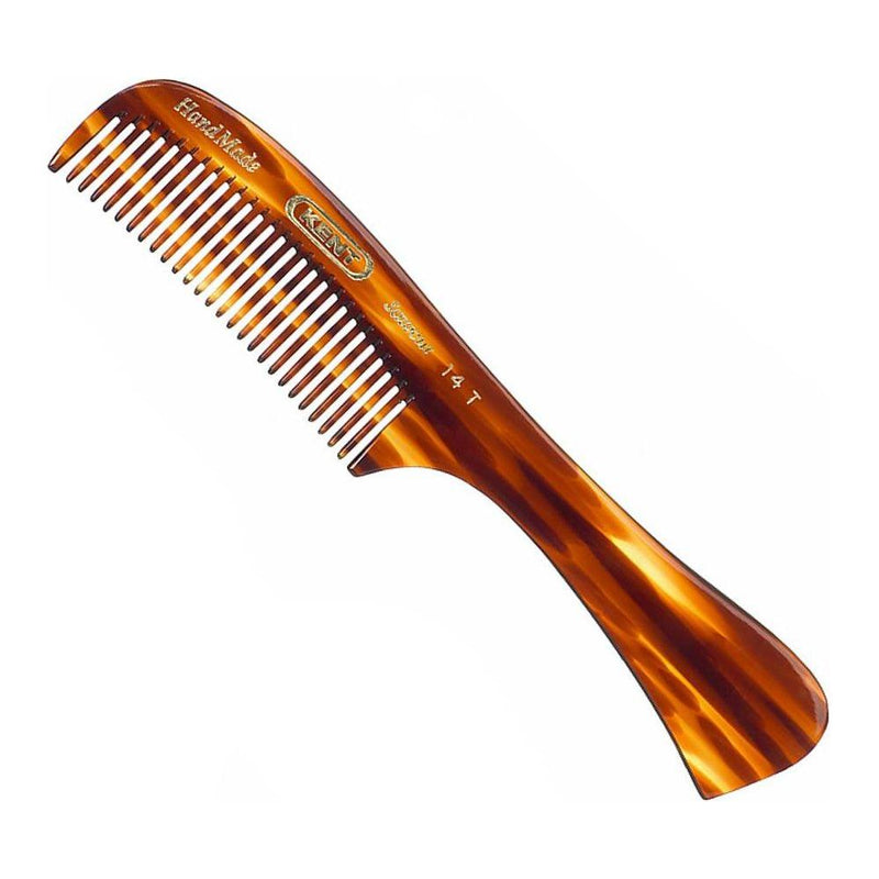 KENT Kent Handmade Medium Rake Hair Comb 14T Hair Comb