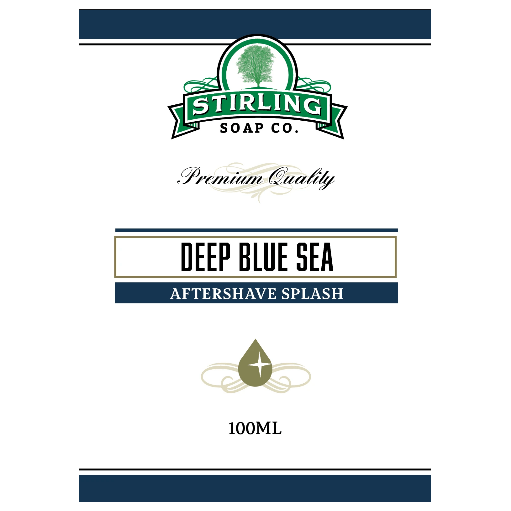 Stirling Soap Co Stirling Soap Co. Deep Blue Sea Shaving Collection Shaving Set