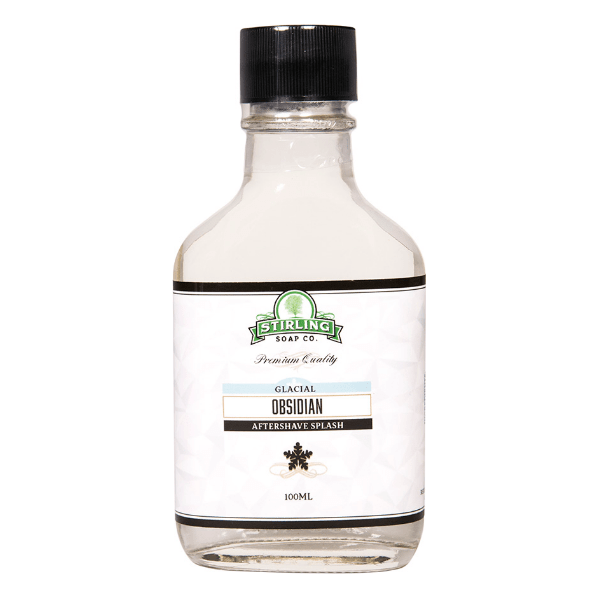 Stirling Soap Co Stirling Soap Co. Glacial - Obsidian Shaving Collection Shaving Set