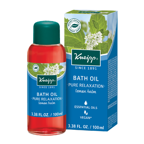 Kneipp Lemon Balm Bath Oil, 3.38 Fl Oz