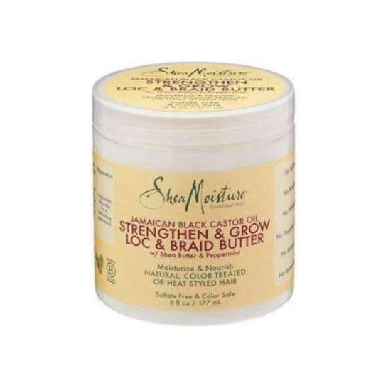 SheaMoisture Jamaican Black Castor Oil Strengthen & Grow, Loc & Braid Butter 177ML