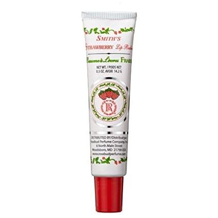 Rosebud Perfume Co. Strawberry Lip Balm Tube 0.5 oz