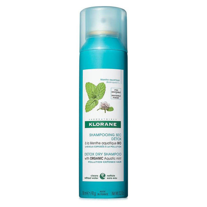 Klorane Detox Dry Shampoo With Organic Aquatic Mint 3.2oz