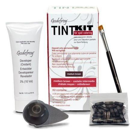 GodefroyBeauty Godefroy Tint Kit Medium Brown  20 application kit Hair Color Kit