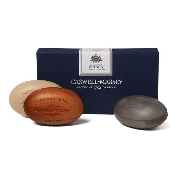 Caswell Massey:Heritage Presidential Three-Soap Set 3-5.8 oz/164 gr