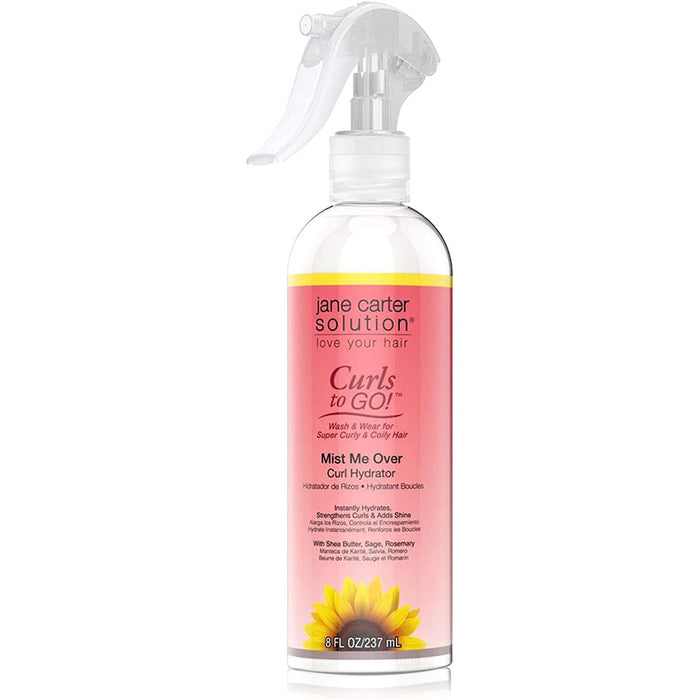 Jane Carter Curls to Go Mist Me Over Curl Hydrator 8 oz