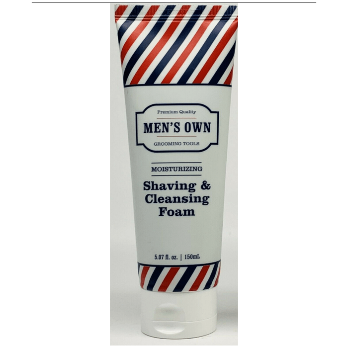 Men's Own Moisturizing Shaving & Cleansing Foam 5.07oz