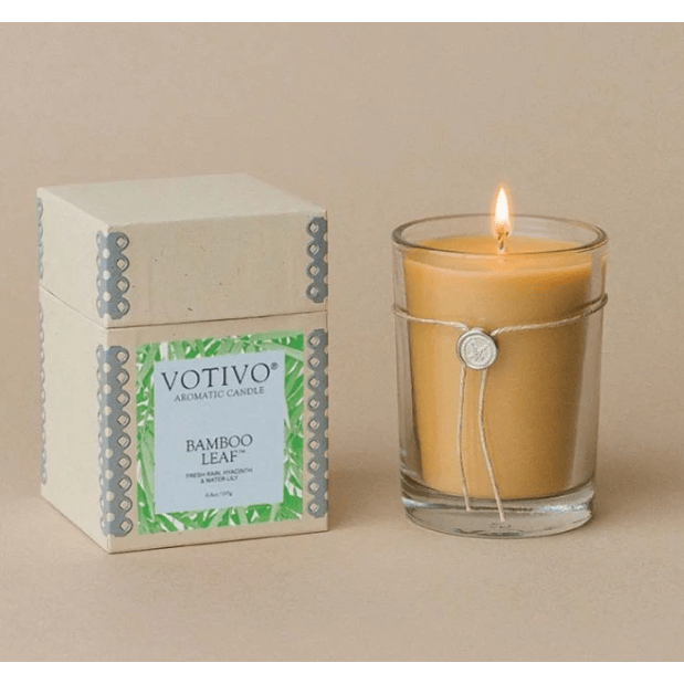 Votivo Votivo Aromatic Candle Bamboo Leaf 6.8oz Aromatic Candle