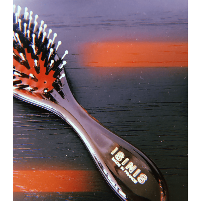Isinis Small Black Pure Root Boar Bristle Hair Brush REF: 33573073