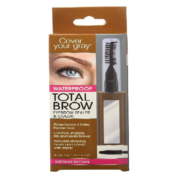 Irene Gari Cover Your Gray Total Brow Hair Eyebrow Sealer Colour Waterproof Light Brown 10g