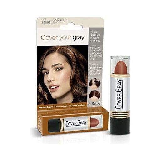 Irene Gari Cover Your Gray Touch Up Stick Medium Brown 0.15 oz