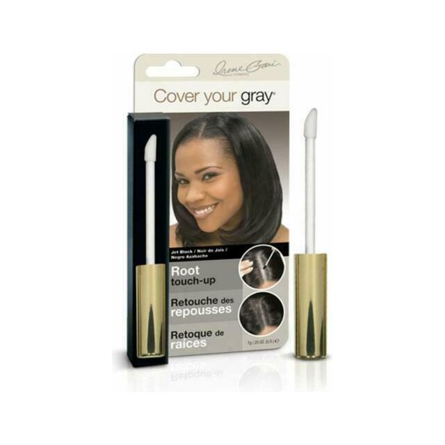 Irene Gari Cover Your Gray for Women Root Touch Up Jet Black 0.25 oz